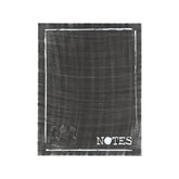 Wanddecoratie Memobord - Zwart - Metaal